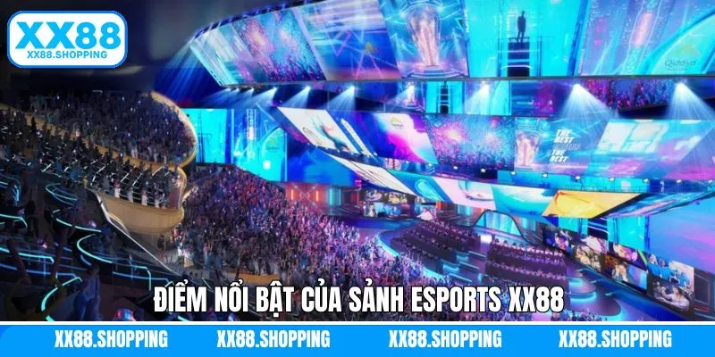 Giao diện E-sports thiết kế siêu hiện đại